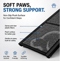 Black Foldable Non-Slip Dog Ramp
