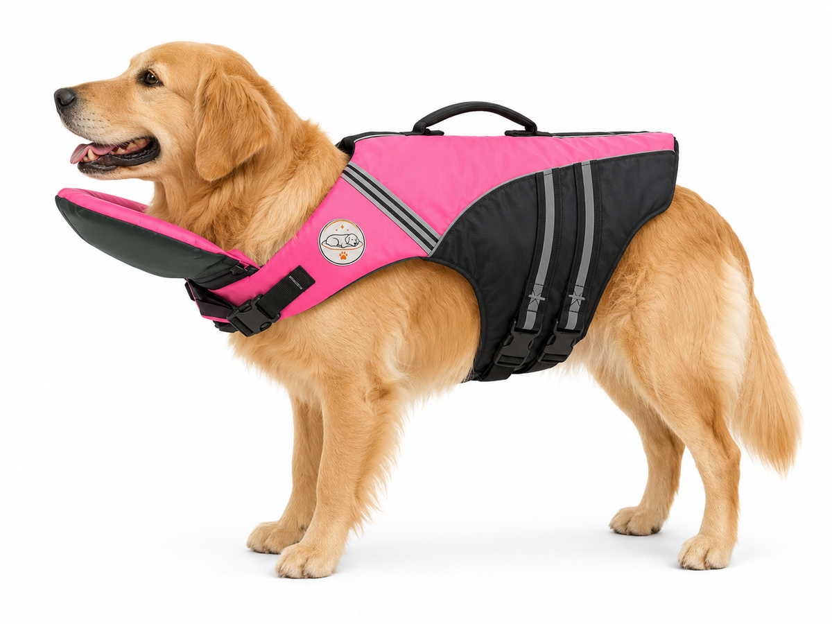 Dog Life Jacket for Swimming & Boating - Large