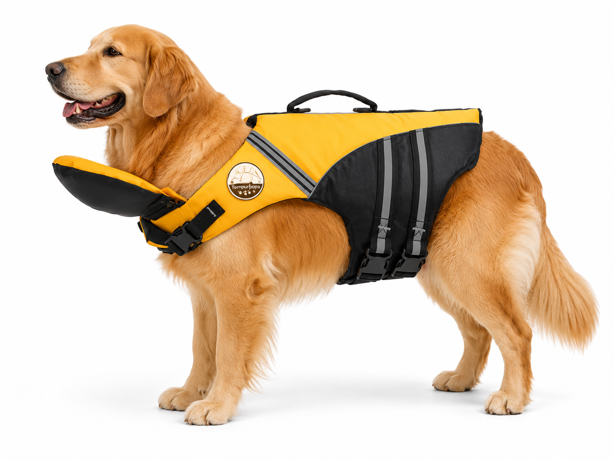 Dog Life Jacket for Swimming & Boating - Large