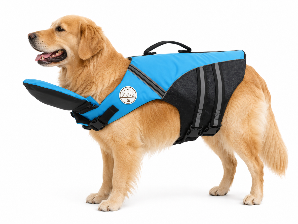 Dog Life Jacket for Swimming & Boating - Large