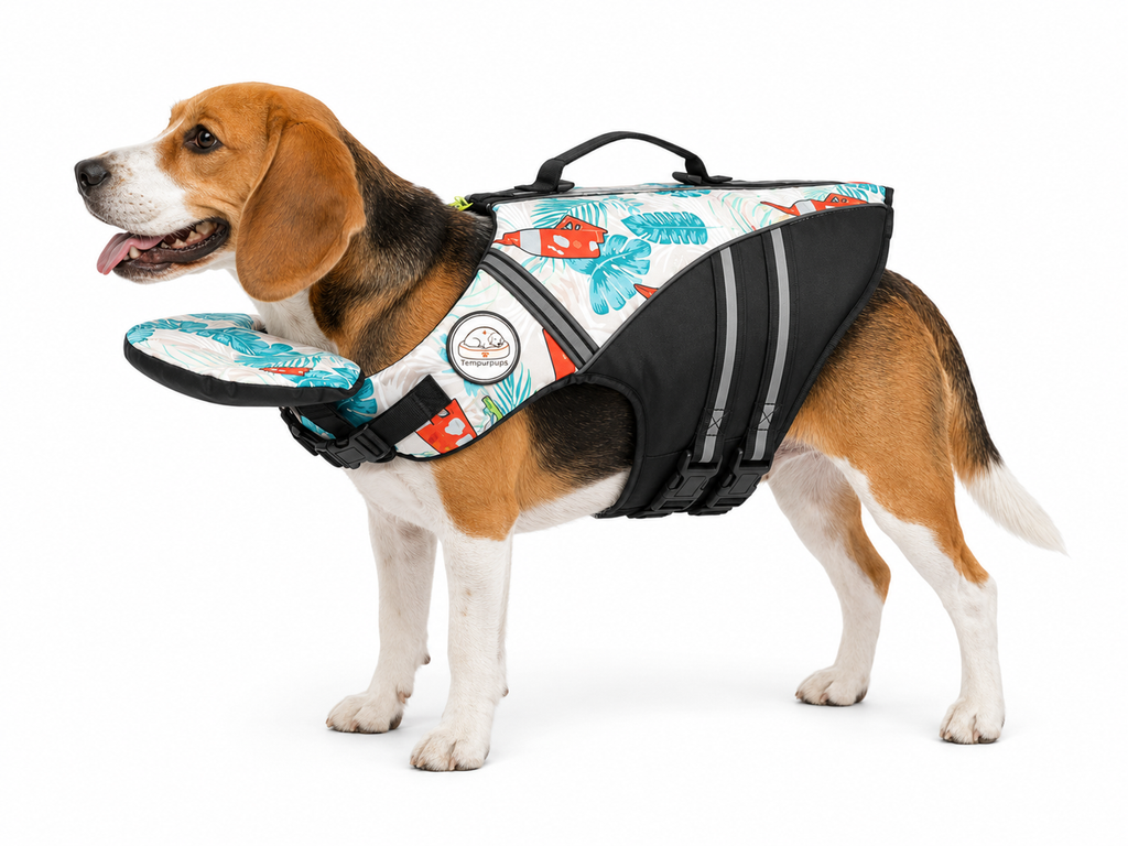 Dog Life Jacket for Swimming & Boating - Medium