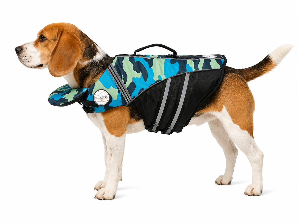Dog Life Jacket for Swimming & Boating - Medium