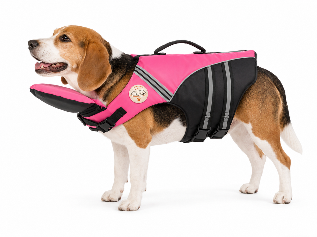 Dog Life Jacket for Swimming & Boating - Medium