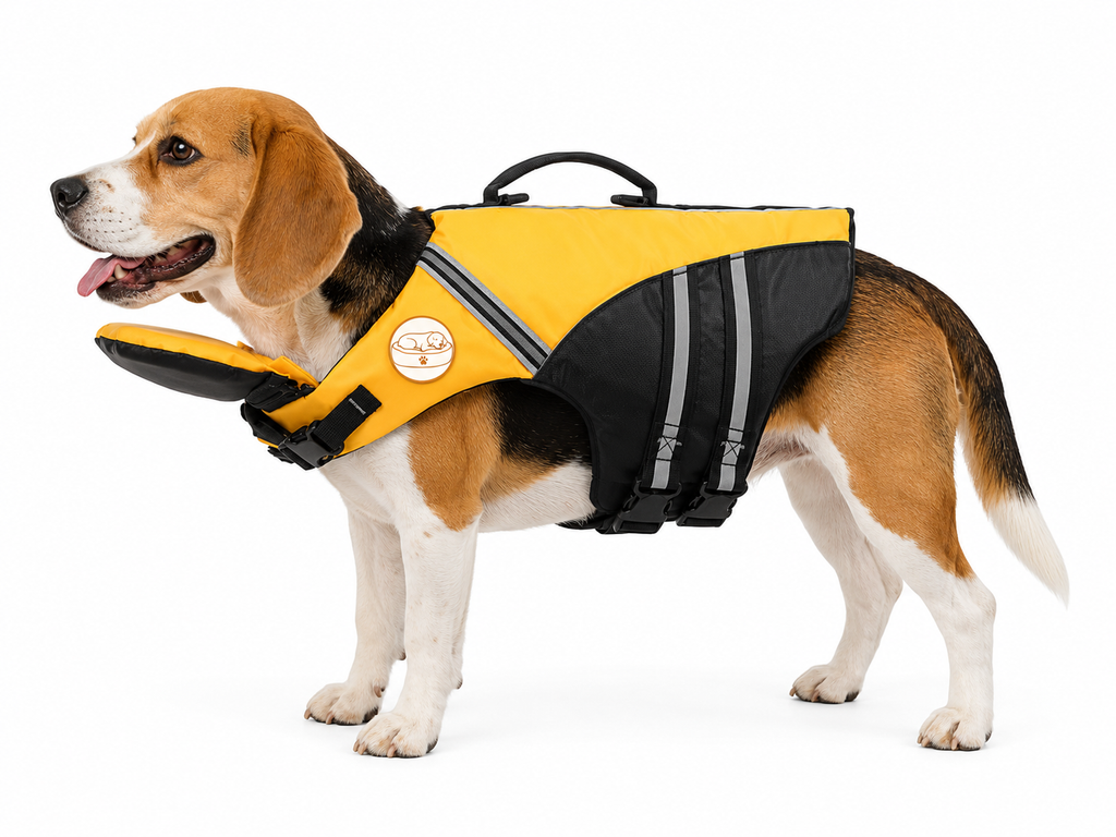 Dog Life Jacket for Swimming & Boating - Medium